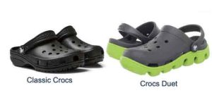 Crocs Duet vs Classic