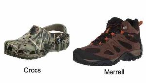 Crocs vs Merrell