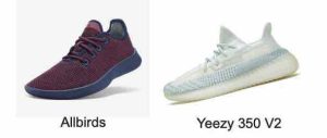 Yeezy vs Allbirds