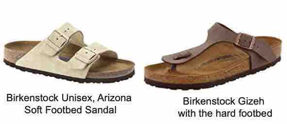 difference between birkenstock regular and narrow