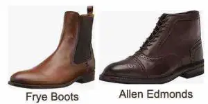 Frye Boots vs Allen Edmonds Boots