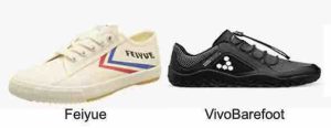 Feiyue v Vivobarefoot