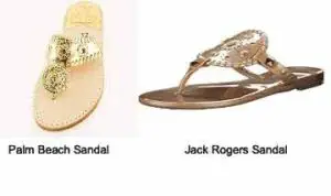 Palm Beach Sandals vs Jack Rogers