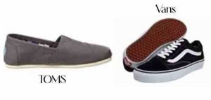 Vans vs Toms