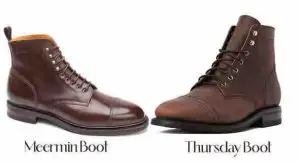 Meermin vs Thursday Boot